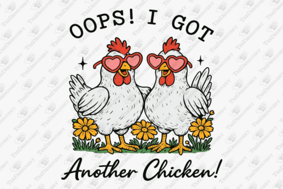 Chicken Lady Farmlife Graphics for T-Shirt Designs