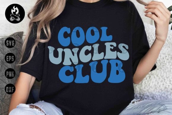 Cool Uncles Club SVG: Graphics for T-Shirt Designs