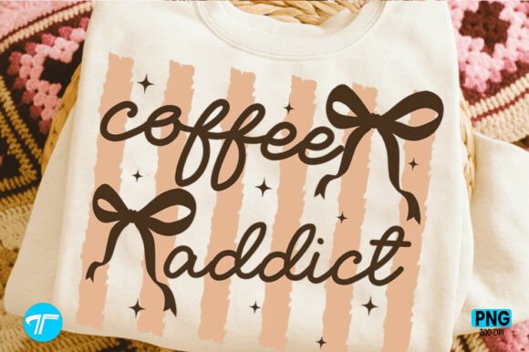 Coquette Coffee Graphics for T-Shirt Designs