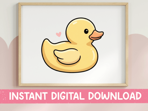 Cute Rubber Duck Print SVG: A Designer’s Review
