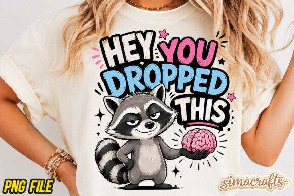 Funny Raccoon Graphics for T-Shirt Designs