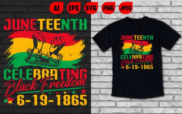 Juneteenth Tee Graphics & T-Shirt Designs Review